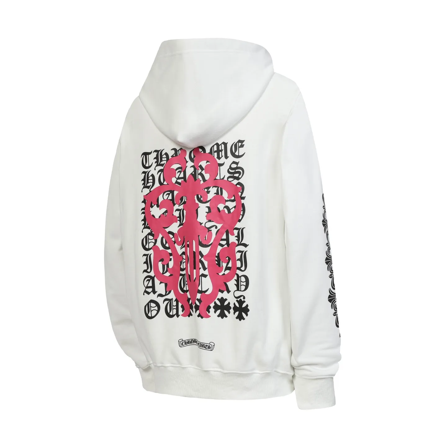 P240 -Chrome Hearts/Chrome Hearts colorful Sanskrit printed hooded sweatshirt -High weight, high density and high quality. The wool is soft, delicate and skin-friendly. It feels soft and silky. It has excellent warmth and skin-friendly properties.